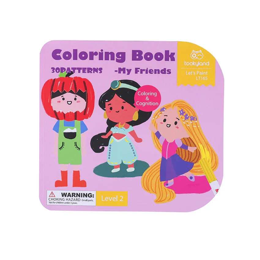 Tooky Toy Coloring Book - My Friends for kids in Kuwait